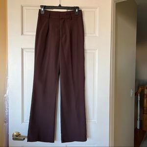 Brown trousers